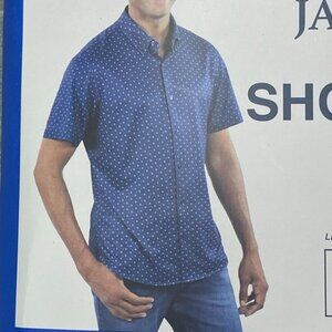 Jachs New York Mens Short Sleeved Shirt L 6727